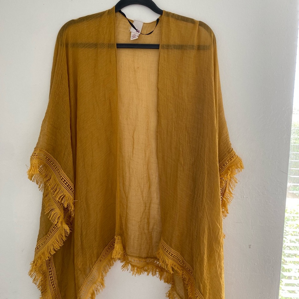 Tunic Cover Up— Burnt Orange— XL